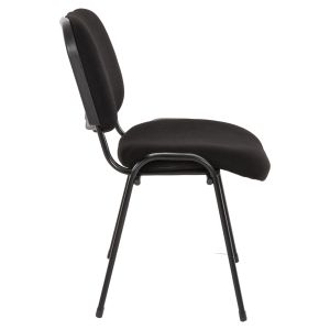 Janisha Homemarkt collaboration chair, black fabric 53.5x59x77hcm HM1010.11