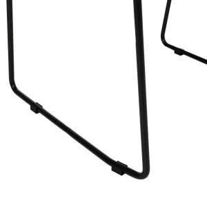 Metal chair with natural rattan 51.5x58x86hcmhm5866.01