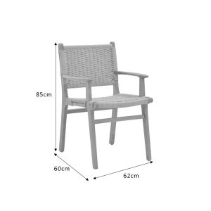 Beech wood chair Olivenatural 62x60x85cm