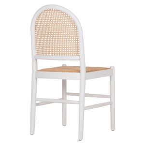Chair made of natural beech wood and rattan Hm9407,03