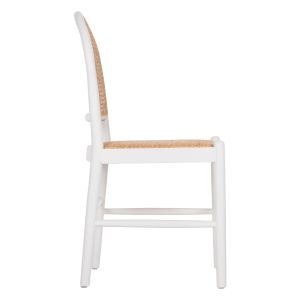 Chair made of natural beech wood and rattan Hm9407,03