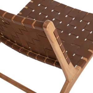 Solid teak chair Felipe 65χ78χ68h Hm9384,01