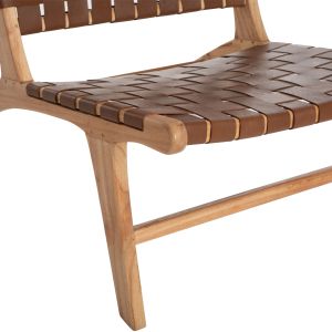 Solid teak chair Felipe 65χ78χ68h Hm9384,01