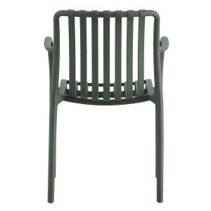 Polypropylene chair Tippy dark olive 55x55x81hcm Hm5940