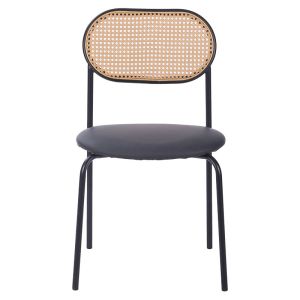 James rattan and metal chair