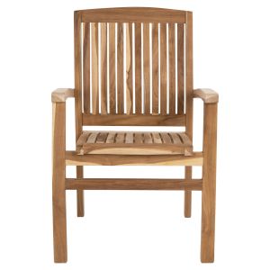 Dart Hm9781 Armchair Made of Teak Wood 61x59.5x91cm