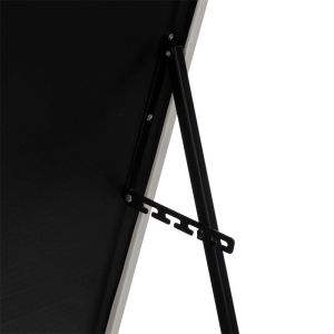 Standing mirror with polyresin frame 39x35.5x125cm