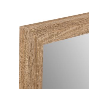 Standing mirror with polyresin frame 39x35.5x125cm