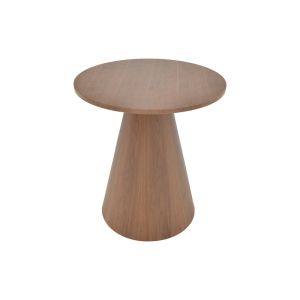 Side table Donda, MDF, walnut, 45x50 cm