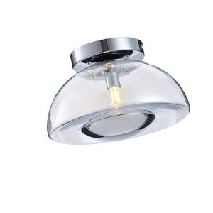 Glass wall lamp G9 Max 7w 230x230x150 mm pearl chrome Arte Illumina Clear
