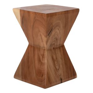 Stool Anvil Hm9756 made of solid natural wood 30x30x46cm
