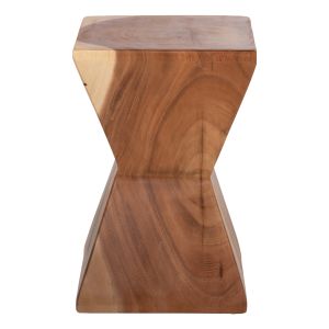 Stool Anvil Hm9756 made of solid natural wood 30x30x46cm