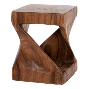 Stool Gebo Hm9754 solid wood suar 35x35x46.5cm