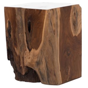 Stool Hm7721 solid teak wood natural