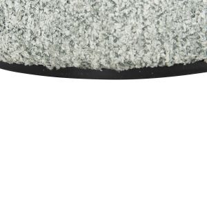 Stool Linner Hm9604.05 boucle pistachio color with black details D38.5x43hcm