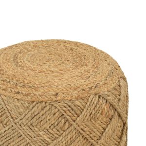 Stool Vladir Inart Natural 100% jute 40x40x40cm