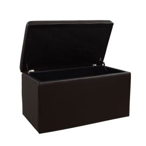 Stool eco leather brown Hm279,03 90x50x52cm