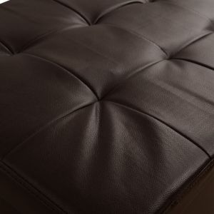Stool eco leather brown Hm279,03 90x50x52cm