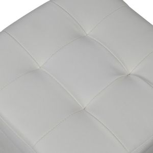 Stool chest white cube Hm224,02 36,5x36,5x36