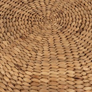 Natural hydrohyacinth pouf Aoni Hm7829 D62x32cm