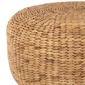 Natural hydrohyacinth pouf Aoni Hm7829 D62x32cm