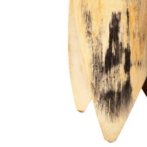 Stool/side table Naturally Onyxhm9755 made of solid teak wood in natural color D30x40cm