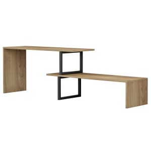 Тв сет в 2 части Briggite меламин 110-160x30x45hcm Hm8893,11