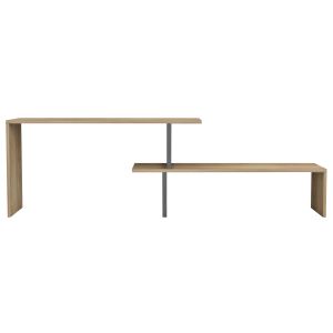 Тв сет в 2 части Briggite меламин 110-160x30x45hcm Hm8893,11