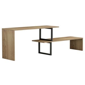 Тв сет в 2 части Briggite меламин 110-160x30x45hcm Hm8893,11