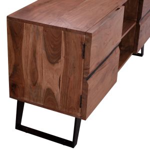TV cabinet Alicia-a solid acacia 130x43x66cm Hm8174,11