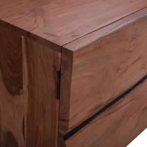 TV cabinet Alicia-a solid acacia 130x43x66cm Hm8174,11