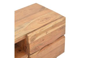 TV cabinet Dervie Nelson acacia solid 130x43.5x66.5cm