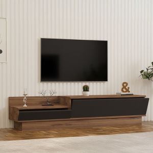 Eclipse TV cabinet in sonoma-anthracite shade 160x35x35cm