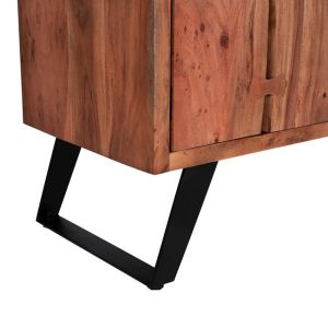 TV cabinet Fansi-a solid acacia 135x43x61,5cm Hm8177