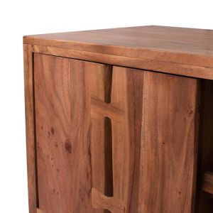 TV cabinet Fansi-a solid acacia 135x43x61,5cm Hm8177