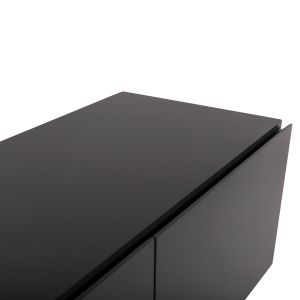 TV cabinet Hudson Hm9748 made of Mdf with walnut veneer 180x40x50hcm