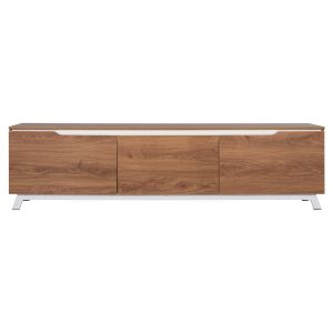 TV cabinet Kimia Hm8902.12 made of melamine, white/natural color, 180χ35χ48.5hcm