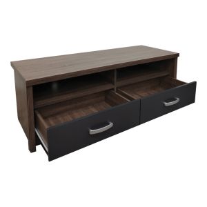 TV cabinet Podizor in oak-anthracite color 120x45x42.5 cm