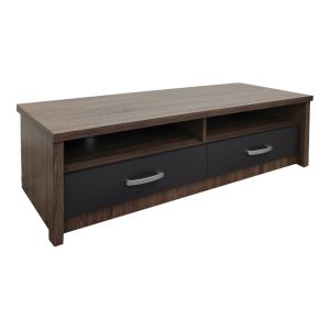 TV cabinet Podizor in oak-anthracite color 120x45x42.5 cm