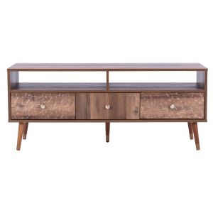 TV cabinet Shanice Hm8659 walnut color 120x39x50cm