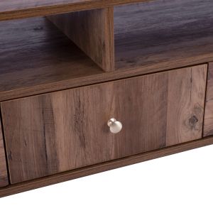 TV cabinet Shanice Hm8659 walnut color 120x39x50cm
