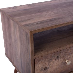 TV cabinet Shanice Hm8659 walnut color 120x39x50cm