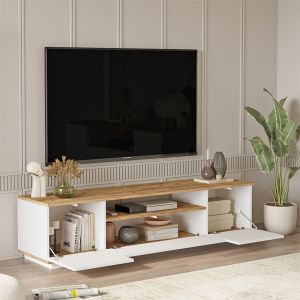 TV cabinet Soren sonoma/white 180x,44.5x44.6cm