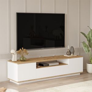 TV cabinet Soren sonoma/white 180x,44.5x44.6cm