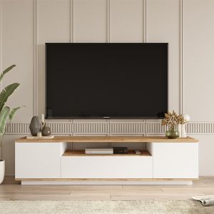 TV cabinet Soren sonoma/white 180x,44.5x44.6cm