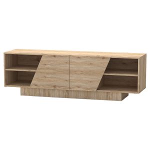 TV cabinet Stevie sonoma color 160x40x50cm