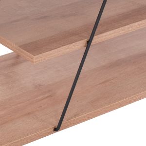 TV cabinet Tars 8922.11 wood and black