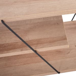 TV cabinet Tars 8922.11 wood and black