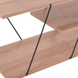 TV cabinet Tars 8922.11 wood and black