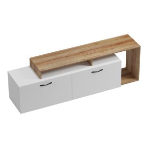 Tobler TV cabinet in white oak color 170x40x53cm